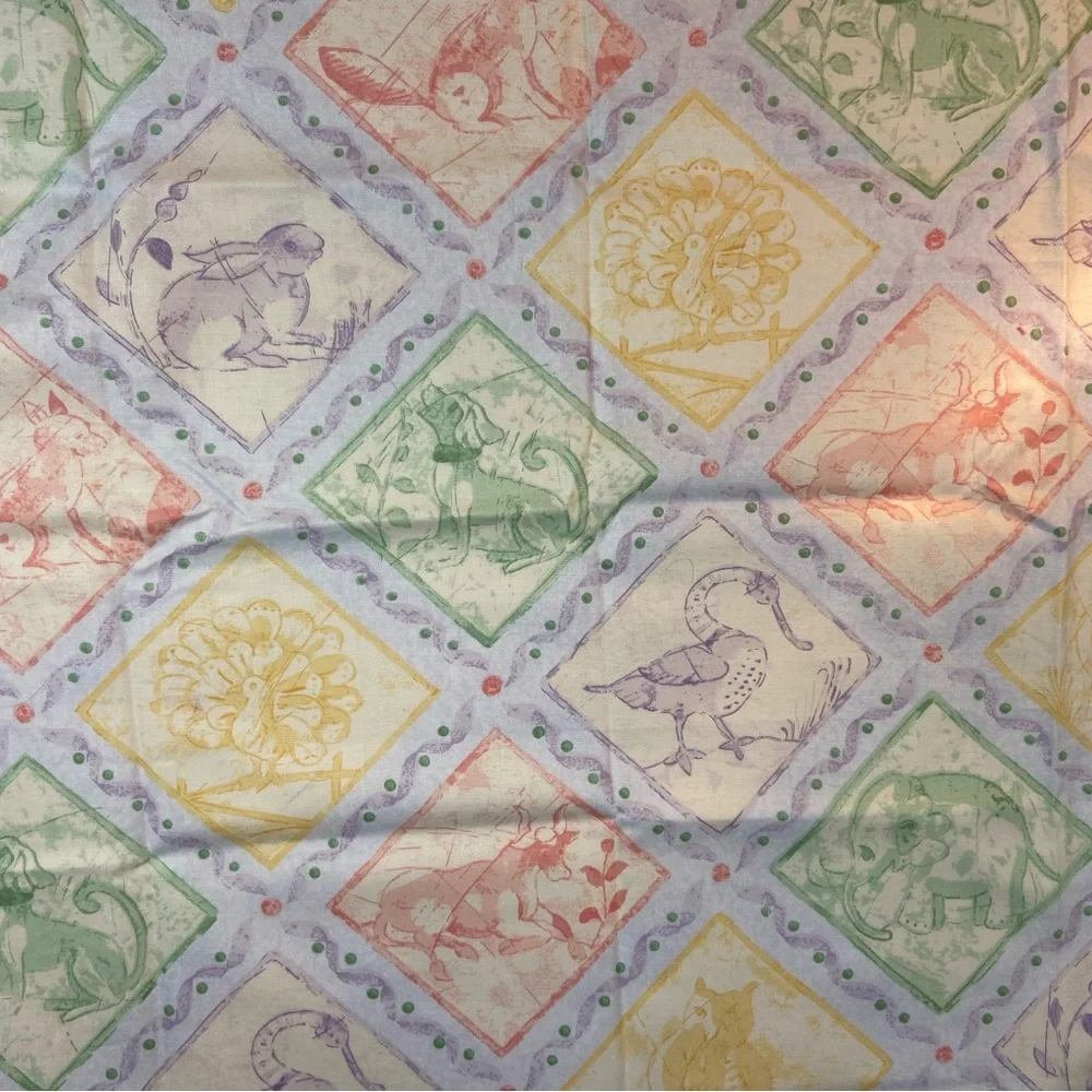 Assorted upholstery Fabric samples Florals Animals Stripes